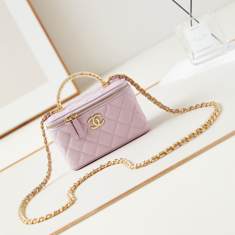 Ch*el cosmetic bags